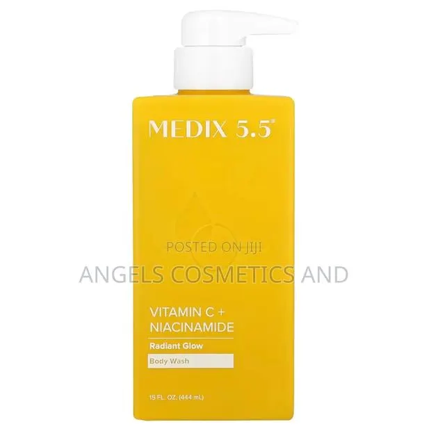 Medix 5.5 Vitamin C + Niacinamide Radiant Glow Body Wash 15 Fl Oz · Photo 1