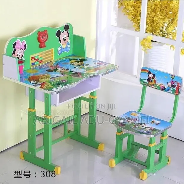 Adjustable Table ,Chair for Kids · Photo 1
