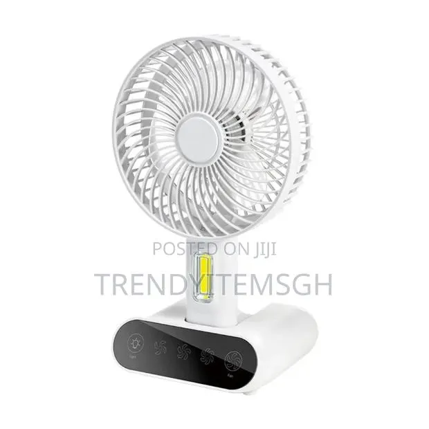 Rechargeable Fan With Led Light 3000mah · Photo 1