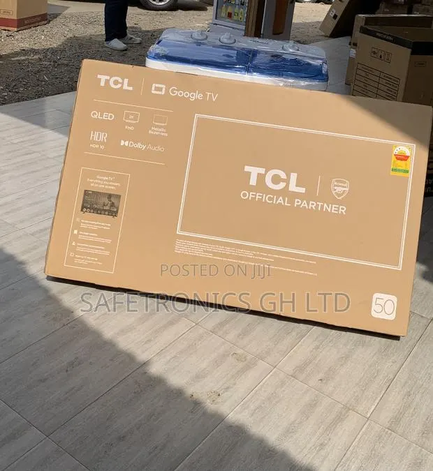 Exclusive TCL Qled 50 Inch 50s5k Android Frameless Smart Satellite Tv · Photo 1