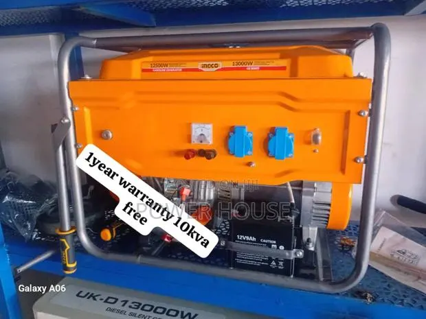 Rock Terra Ingco Petrol 10kva 13000watts Generator · Photo 1