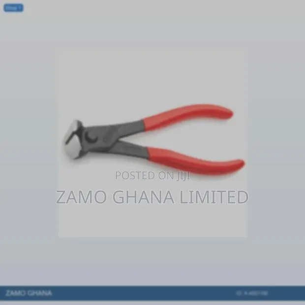 End Cutting Nipper 180mm Tower Pincer Plier Red - K- · Photo 1