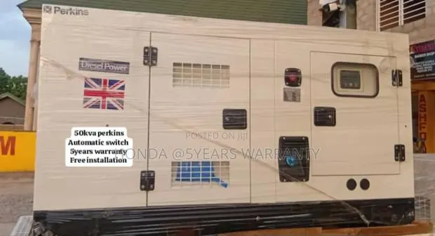 Powered by Perkins 50kva Diesel 3phase Plant Silent 50kva · Photo 1