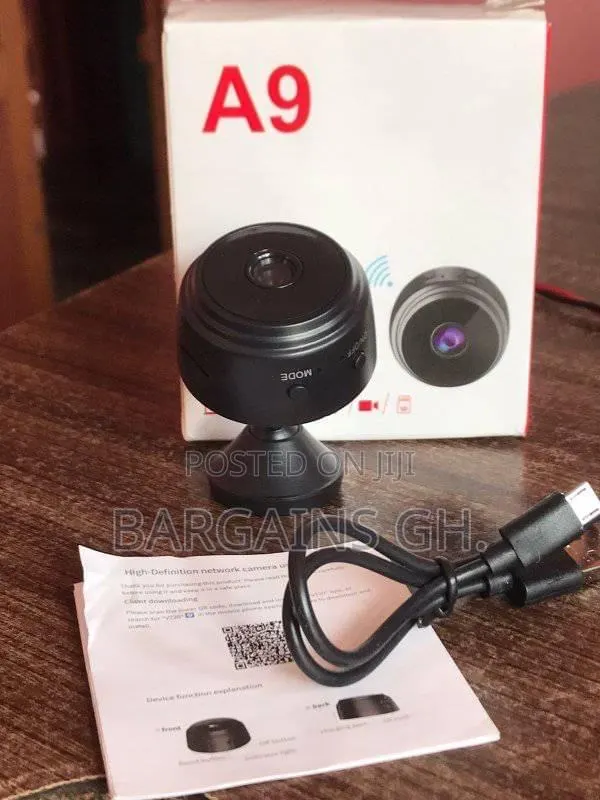A9 Wifi Mini Camera (Spy Camera) With 64gb Sd Card (Promo) · Photo 1