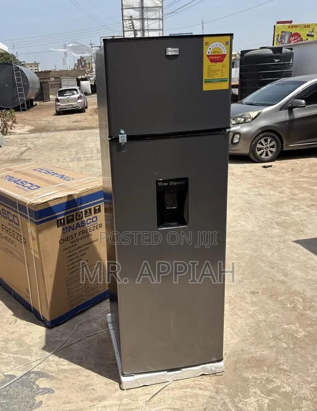 Super Classic Nasco 2 Door Electric Fridge(Gray)280liters · Photo 1