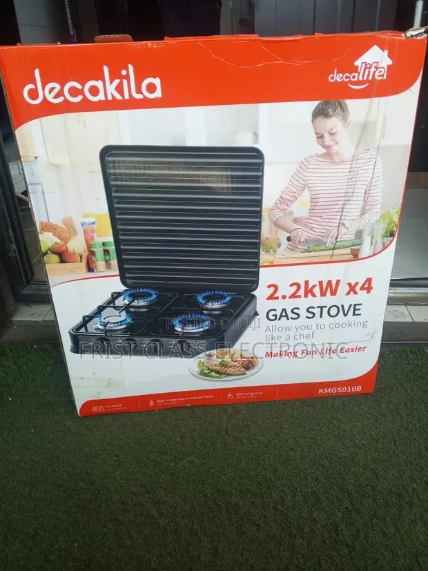 Decakila Gas Stove - Easy to Clean · Photo 1