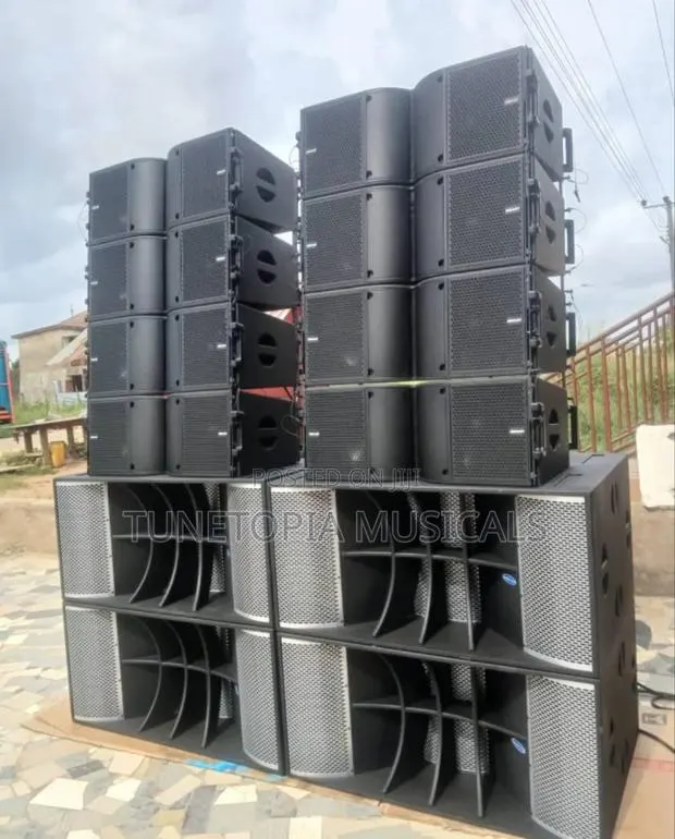 2pairs American Audio 21inches Bass Speakers 4pairs 12inches Array · Photo 1