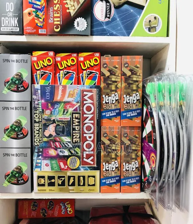 Board Games(Dart,Jenga,Do or Drink,Chess,Monopoly Scrabble) · Photo 1