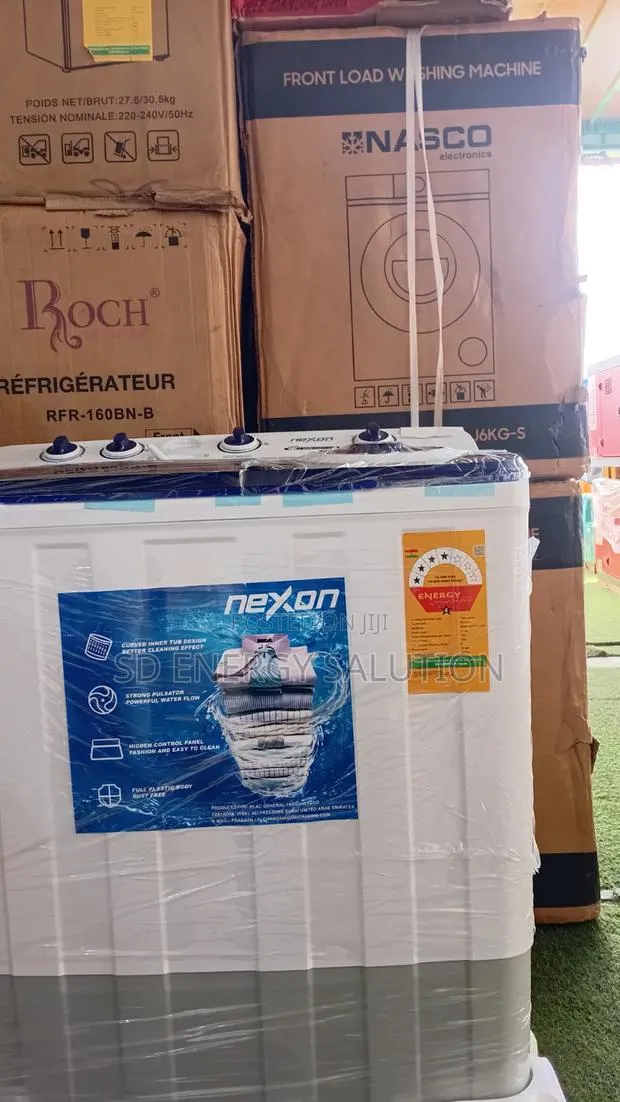 Nexon 12KG Washing Machine – Strong Spin Deep Clean · Photo 1