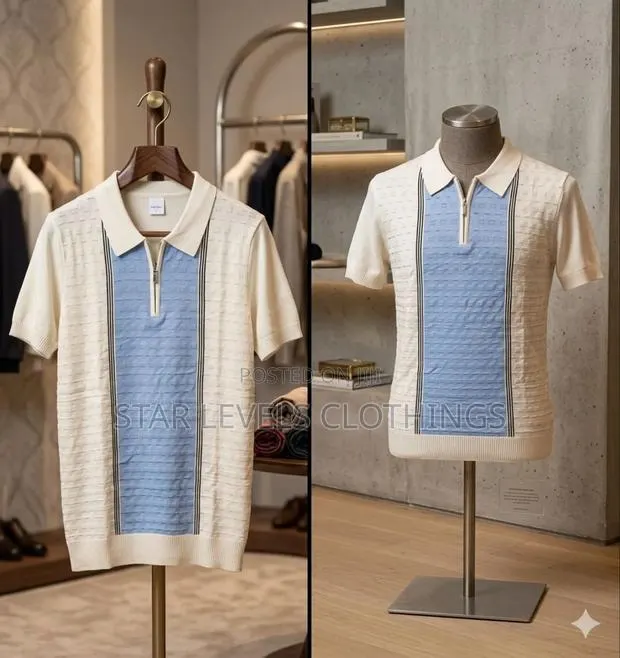 Neat Men's Knitted Shirts in Sizes · Photo 1