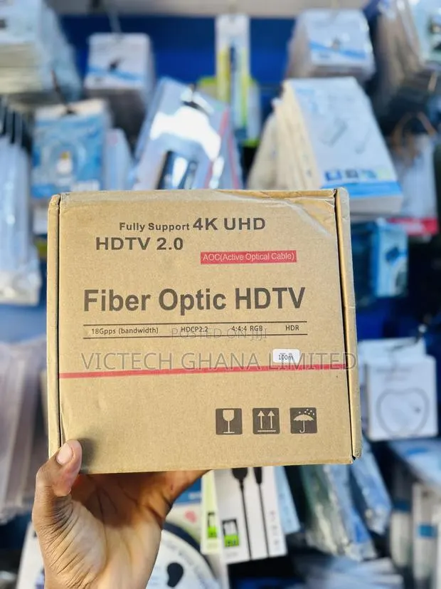Fiber Optic HDTV Uhd · Photo 1