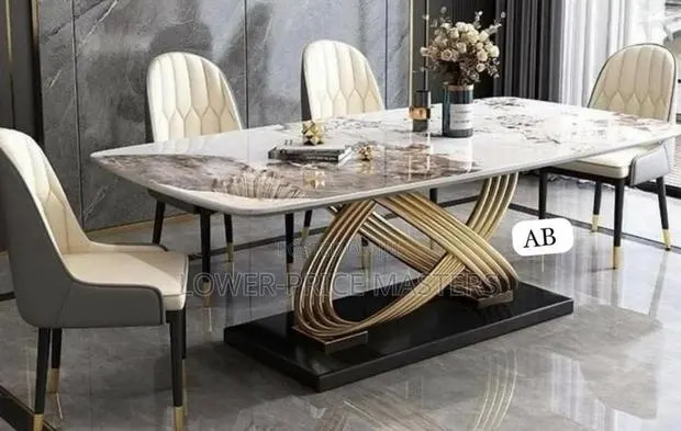 Royal Marble 6 Chair Dining Table · Photo 1