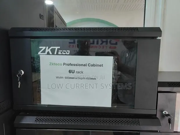 Zkteco Professional 6u 600m X 450m Big Server Rack Cabinet 6u · Photo 1