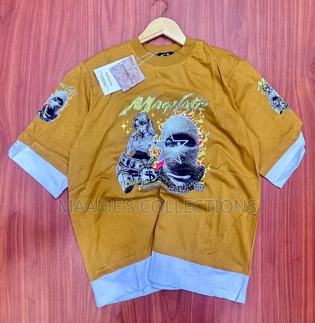 Printed Fashionable Casual Short- Sleeve T- Shirts for Men · Photo 1