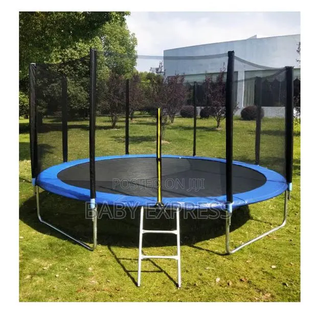14ft Heavy-duty Trampoline With Safety Net Ladder (Free Installation) · Photo 1