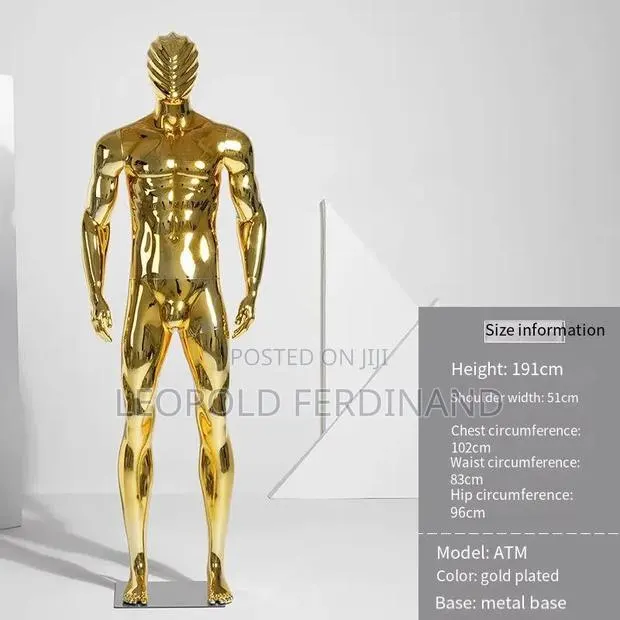 Big Gold Man Mannequin · Photo 1