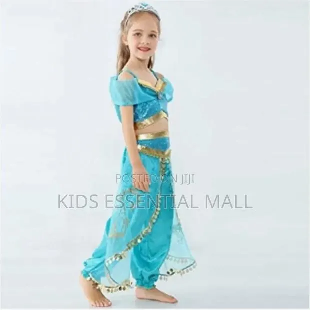 Princess Jasmine Cartoon or Book Costume for Kids · Photo 4