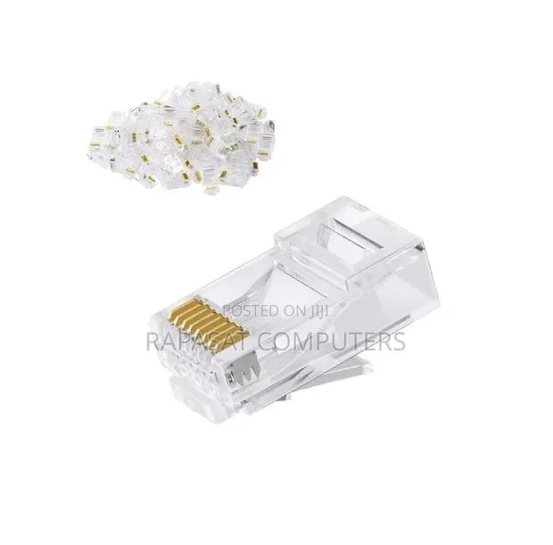 Cat 6 Rj45 Connectors Pass Through (1000pcs) · Photo 1