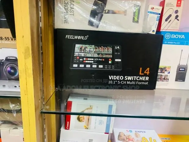 Compact Live Production Solution With L4 Video Switcher · Photo 1