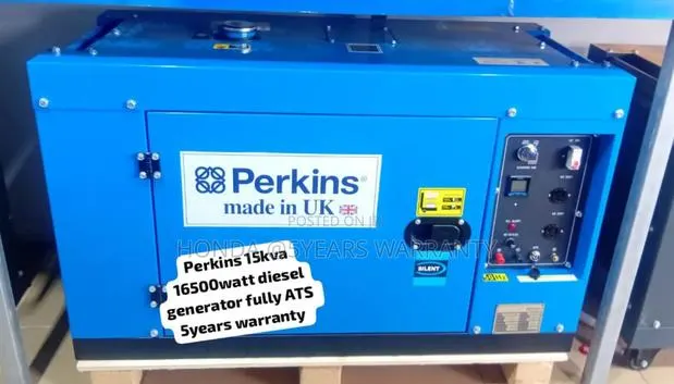 Durable and Long Lasting Perkins 15kva 16500wat Generator · Photo 1