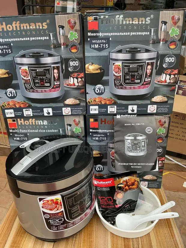 Original Hoffman 6L Rice Cooker That Comes With a Recipe Book · Photo 1