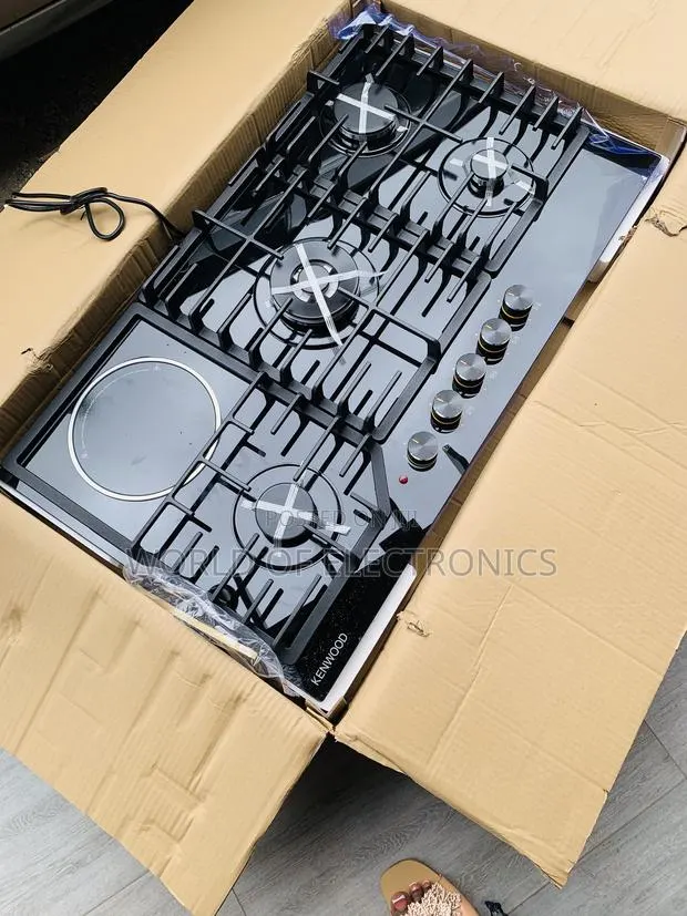 Authentic Sleek 90cm 4+1 Ceramic Burner Gas Cooker Hob Built-In · Photo 1