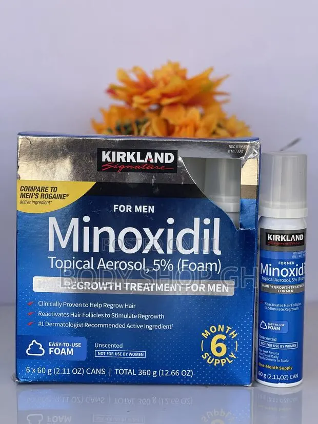 Beard and Hairline Regrowth - Kirkland Minoxidil Foam · Photo 1