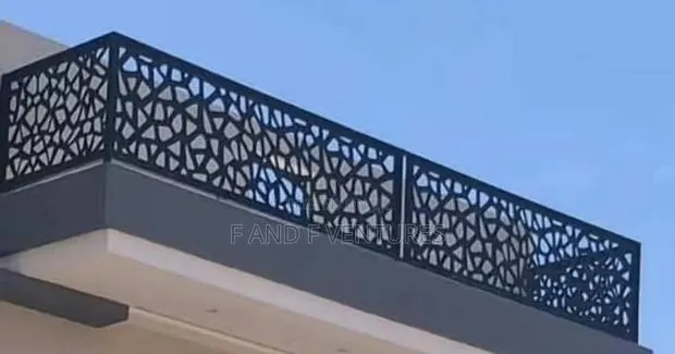 Laser‐Cut Metal Balcony Railing · Photo 1