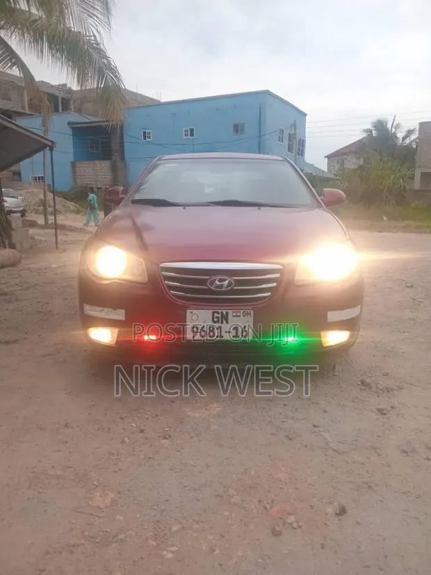 Hyundai Elantra 2.0 GLS 2008 Red · Photo 1