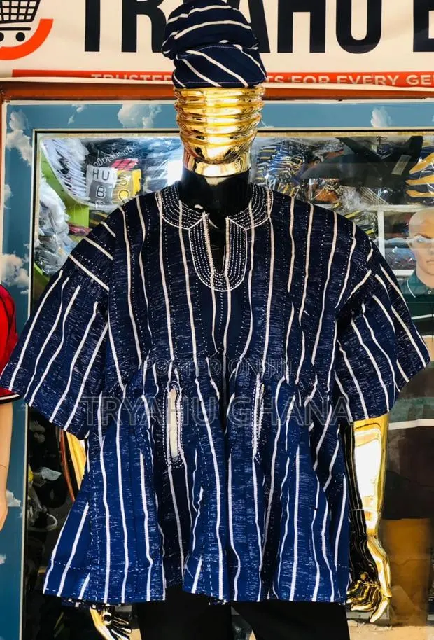 Best Batakari Smock in Ghana | Premium Fugu Wear – Tryahu · Photo 1