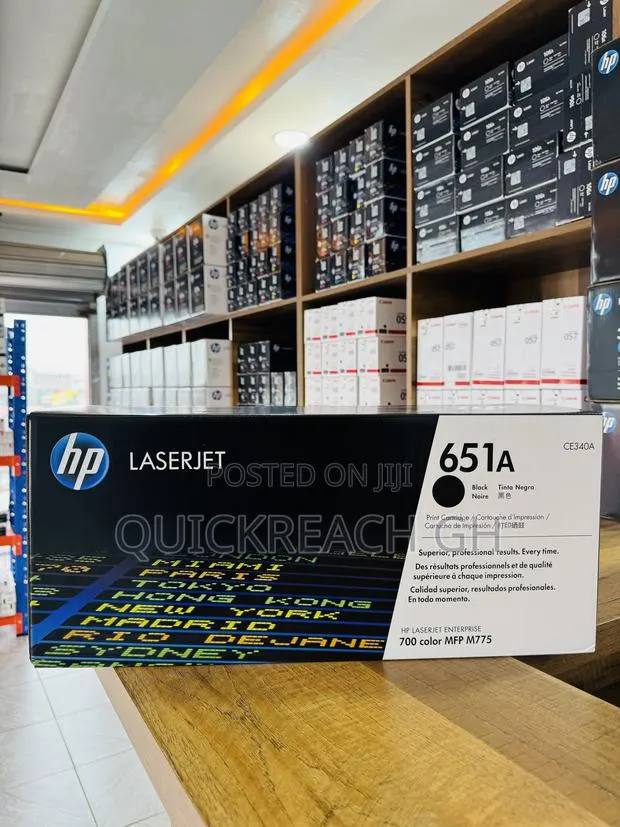 Hp 651a Genuine Black Toner · Photo 1
