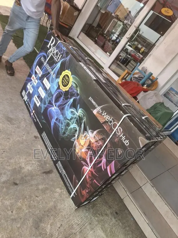 Roch 65 Inches Powered by Weboshub Smart Android Tv Available Uhd · Photo 1