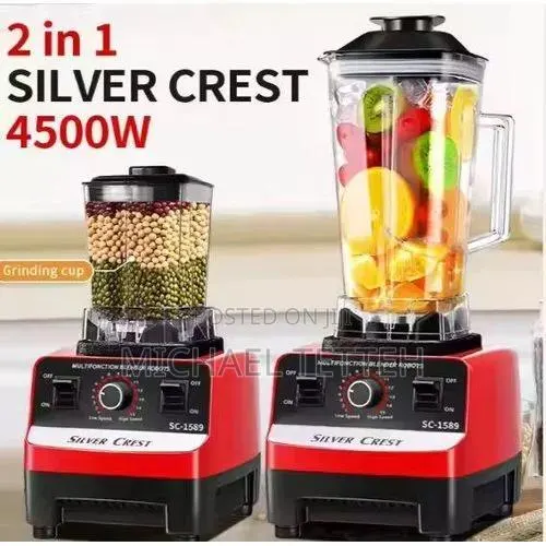2L Silver Crest Blender 2 in 1 Brand New Original · Photo 1