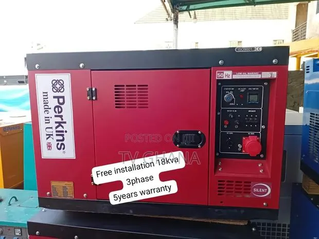 Perkins 18kVA 3-Phase Genset – Strong, Reliable and Durable 18kva · Photo 1