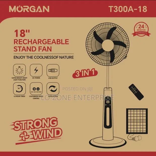 Morgan Solar Fan · Photo 1