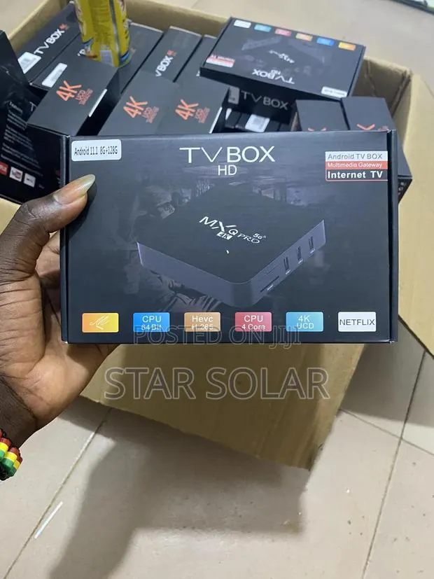 Android Tv Box for All Tv Types 128 Gb · Photo 1