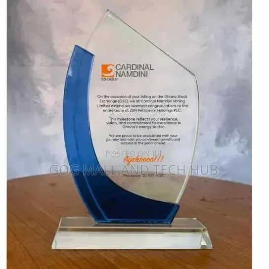 Crystal Plaques, Keyrings and Award Gifts Branding
