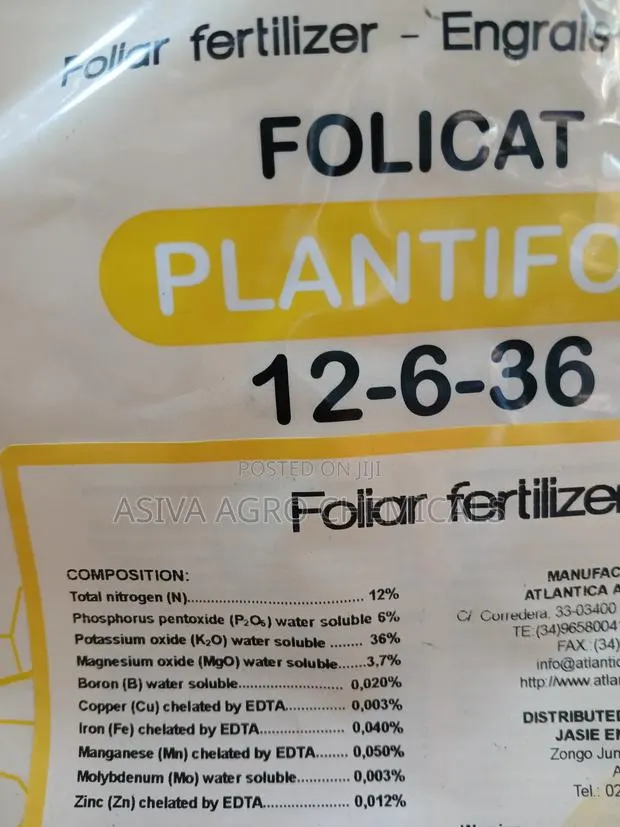 Folicat NPK 12-6-36 Fertilizer · Photo 2