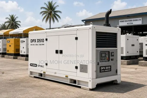 New ORIGINAL HYUNDAI 450/500kva Diesel Generator · Photo 1