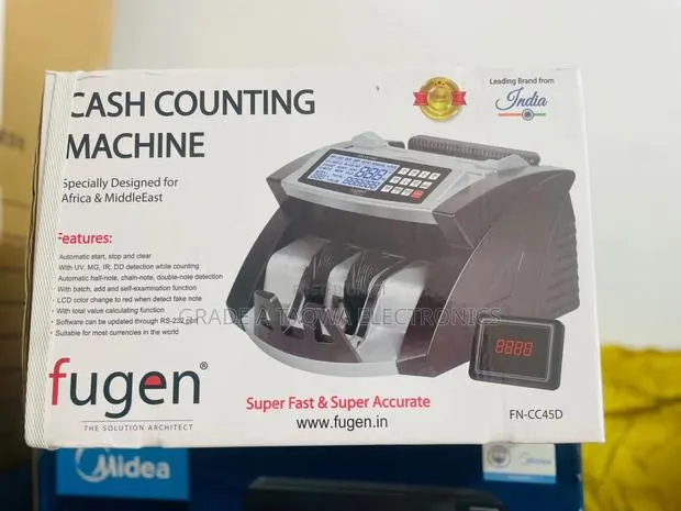 Automatic Start,stop and Clear Fugen Bill Counting Machine · Photo 1