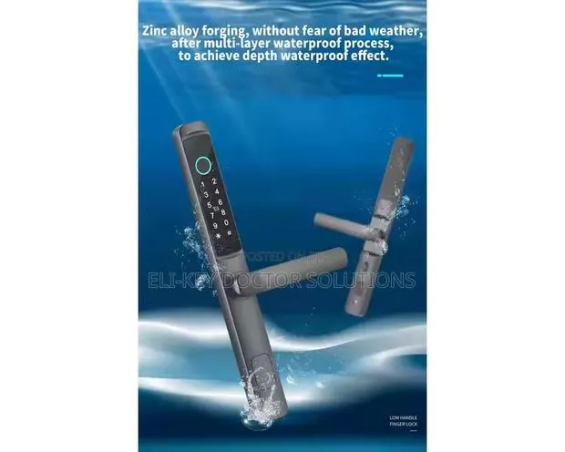 Waterproof Smart Door Lock - Fingerprint, Ttlock App · Photo 1