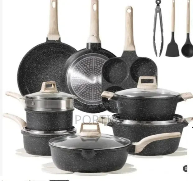 21 Pieces Granite Cookware · Photo 1