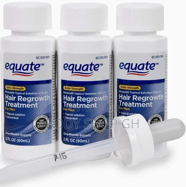 Equate Minoxidil Baldness + Hairloss Treatment for Men · Photo 1