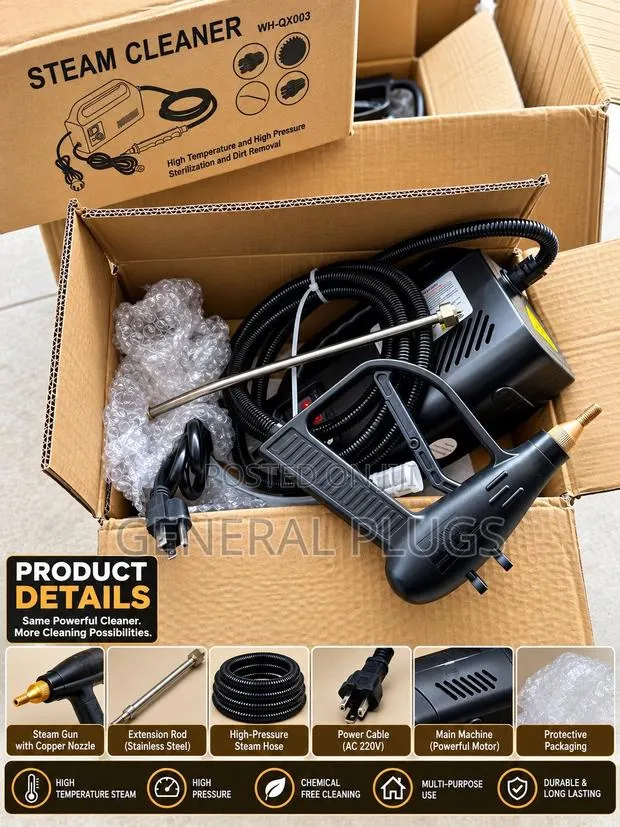 Hot Automative Deep Steam Cleaning for Cars ,AC, Sofas Kitchen ,Tiles · Photo 1