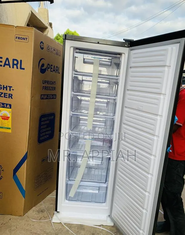 Check Out Pearl Single Door Standing Freezer(Gray). · Photo 1