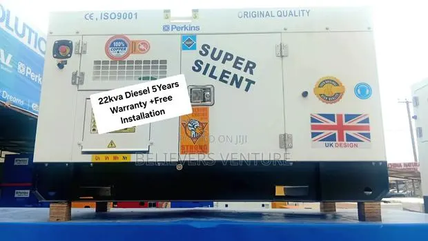 Perkins 22kVA Diesel Generator – Power Your Business With Confidence · Photo 1