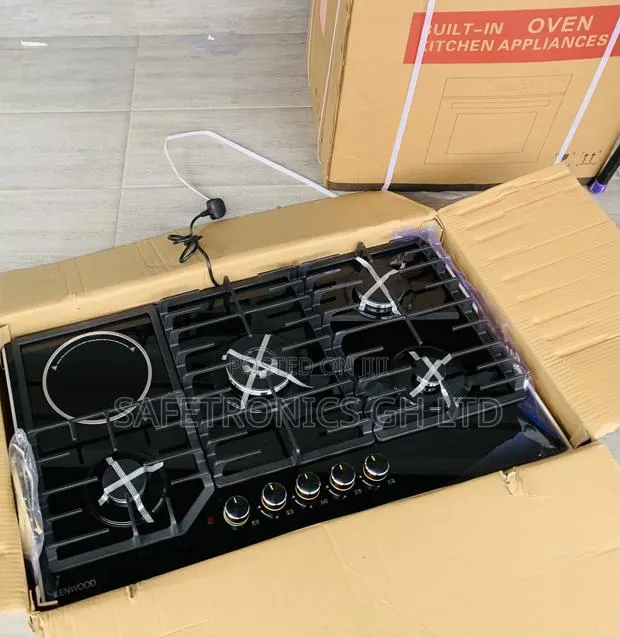 Newly Bulky Electric Kenwood Inbuilt Black 4+1 Hob · Photo 1