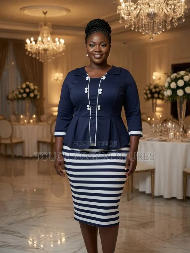 Navy Grace Two-Piece Set · Photo 1
