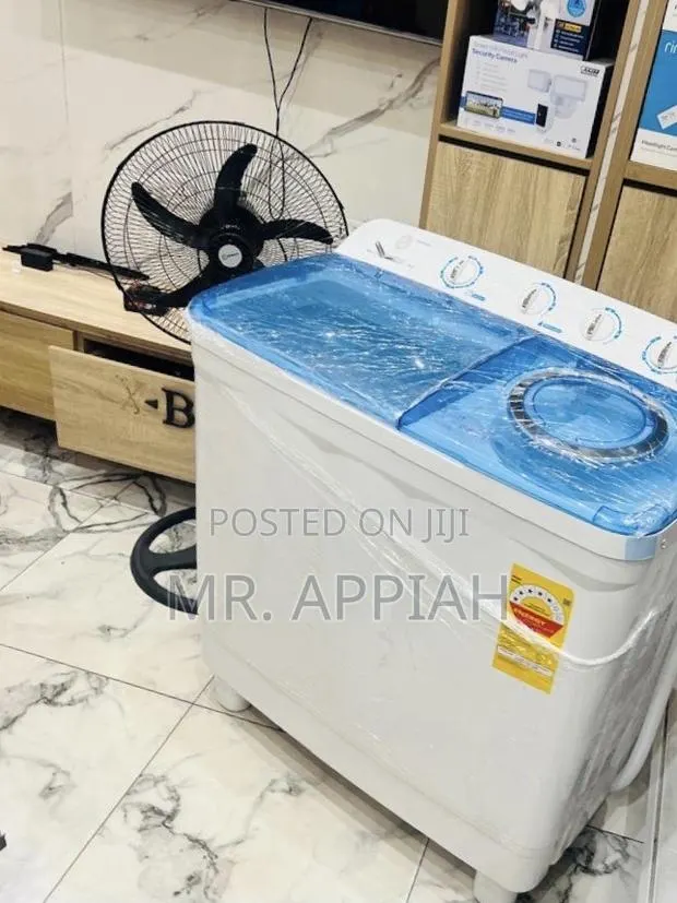 Unique Zara 15kg Spin Dry Electric Washing Machine(White) · Photo 1