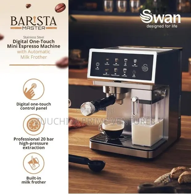 Swan Barista Digital Espresso Coffee Maker From Uk · Photo 1